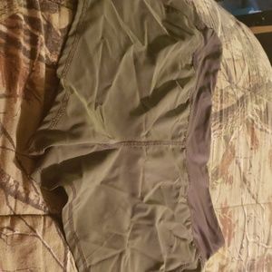 Zelos perforated shorts